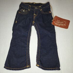 NEW True Religion Jeans Billy Big T Boys US 3 Blue Boot Cut Leg